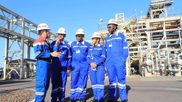 PT KPI RU IV Cilacap menerima kunjungan delegasi dari Rising Petroleum dan PetroSA (South Africa), Jumat (22/9/2023).