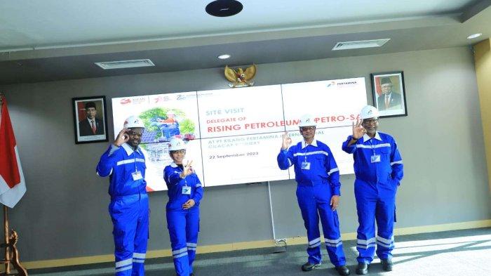 PT KPI RU IV Cilacap menerima kunjungan delegasi dari Rising Petroleum dan PetroSA (South Africa), Jumat (22/9/2023).