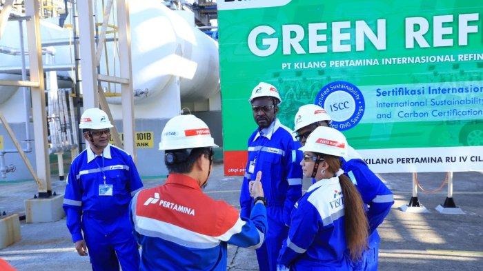PT KPI RU IV Cilacap menerima kunjungan delegasi dari Rising Petroleum dan PetroSA (South Africa), Jumat (22/9/2023).