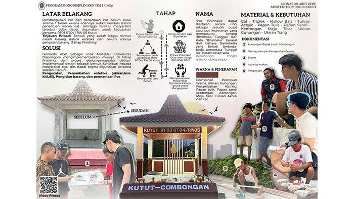 Panel Proyek Finishing Posko Keamanan