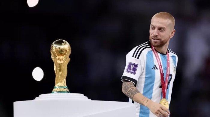 Penyerang Timnas Argentina, Papu Gomez.