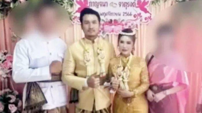 Pengantin yang tembak mati mempelai wanita