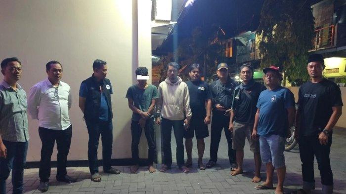 PENANGKAPAN PELAKU - Suasana Resmob dan Satreskrim Polres Demak berhasil menangkap pelaku pembacokan.