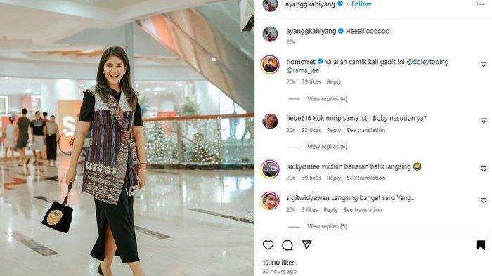 Penampilan baru Kahiyang Ayu