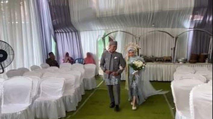Pengantin Ditinggal Tamu Undangannya, Niat Lakukan Kirab Malah Disaksikan Bangku Kosong.