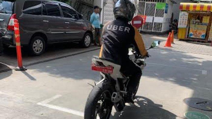 Pengendara motor pelat merah yang memukul petugas SPBU Sultan Agung Semarang