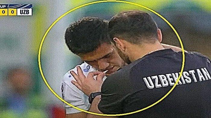 Penyerang Uzbekistan Langsung Bugar Setelah Menghirup 'Zat Aneh' Saat Melawan Timnas U23 Indonesia