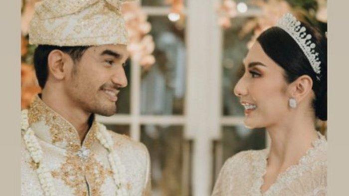 Pernikahan Tyas Mirasih dan Tengku Tezi pada Minggu (20/8/2023).