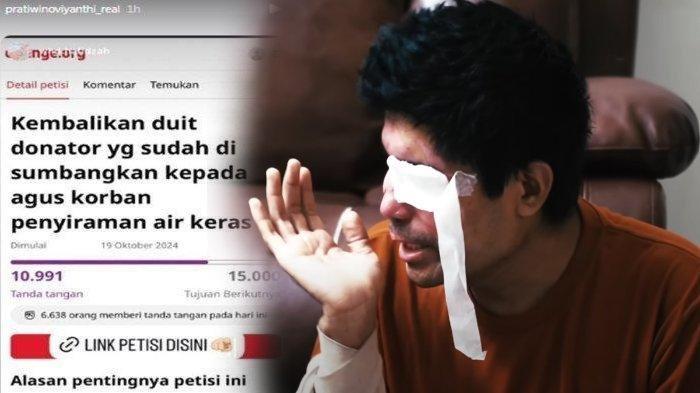 Petisi donatur minta Agus Salim kembalikan donasi Rp 1,5 miliar beri ke yang lebih butuh, Pratiwi Noviyanthi siap fasilitasi.