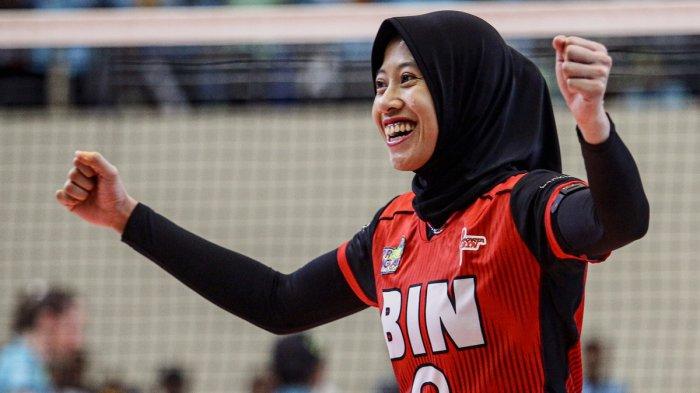 MEGAWATI - Pevoli putri Megawati Hangestri saat tampil dalam lanjutan Proliga beberapa waktu lalu. Megawati kembali akan tampil di Proliga 2025 bersama Gresik Petrokimia Pupuk Indonesia.