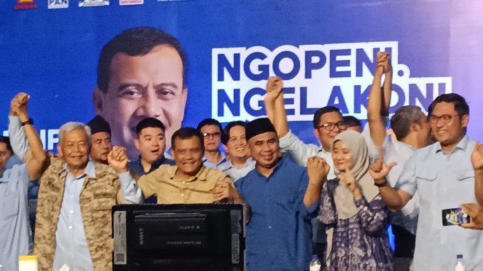 Pidato Ahmad Luthfi-Taj Yasin unggul 59 persen di quick count, siap menanti real count KPU