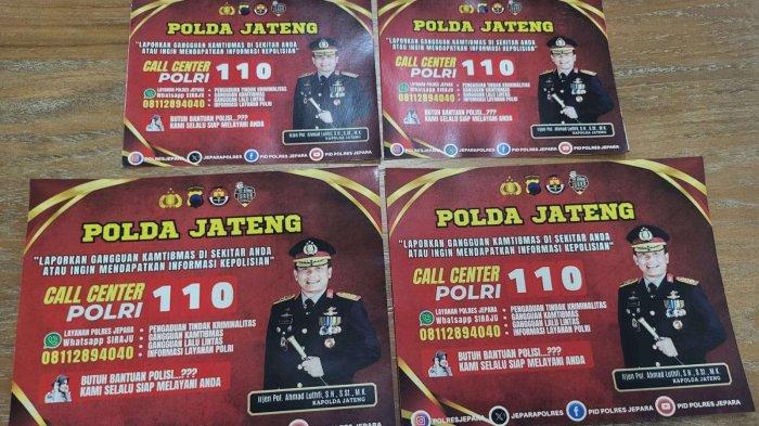 Polres Jepara Sosialisasikan Kembali Layanan Call Center 110 Hingga WhatsApp Siraju