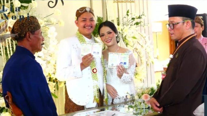 Potret Pernikahan Nopek Novian dan Yulia Lorena di Blora