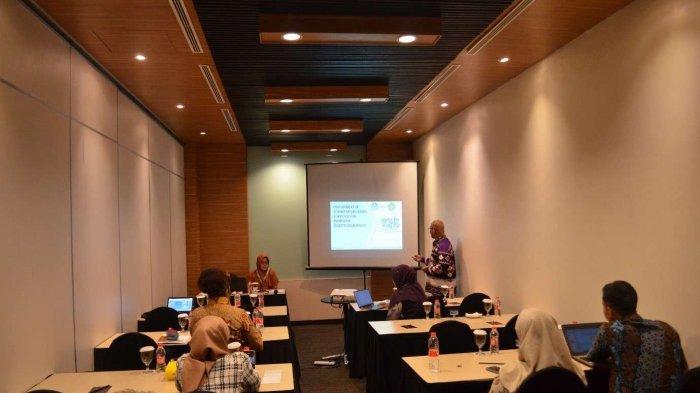 Presentation of research output results by presenters on the first day September 20th, 2023