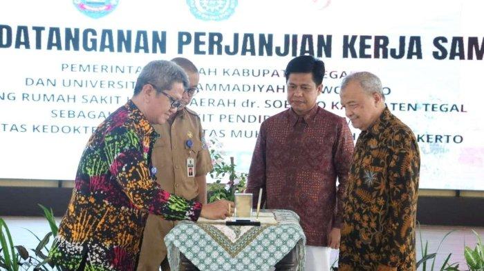 RSUD dr Soeselo Tegal Dijadikan Rumah Sakit Pendidikan Kedokteran UMP