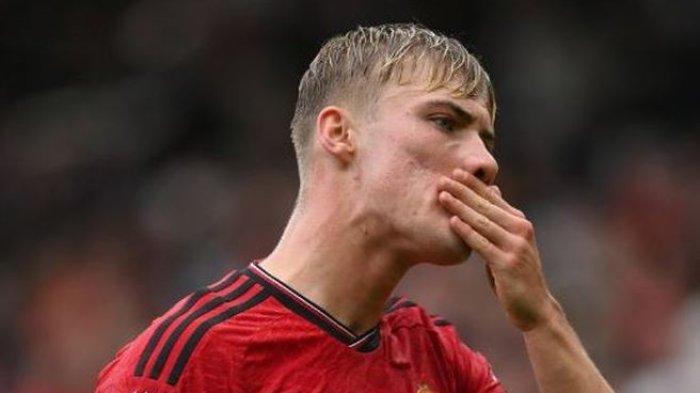 Penyerang Manchester United, Rasmus Hojlund.