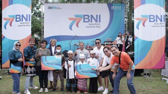 Region Celebration HUT ke-77 BNI pada Sabtu (08/07/2023) di Melva Balemong, Ungaran Kab. Semarang.