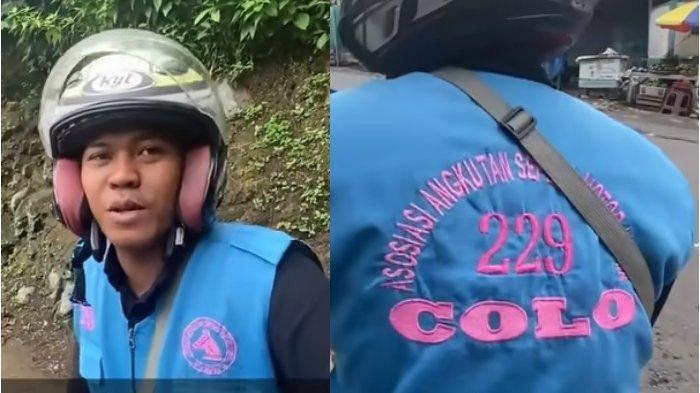 Kolase - Rompi khusus tukang ojek di Desa Colok, Kudus, Jawa Tengah memiliki harga fantastis. 