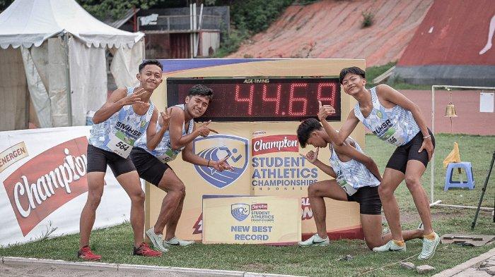 SMK Muhammadiyah 1 Ajibarang Epic Comeback, Pecah Rekor 4x100m ...