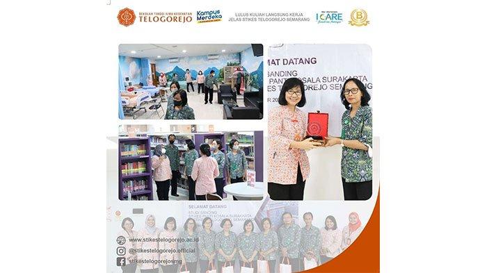 STIKES Telogorejo Semarang menjadi tuan rumah dalam kunjungan studi banding yang diadakan oleh STIKES Panti Kosala Surakarta.