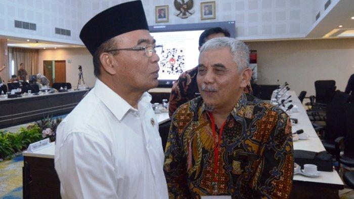 Menko PMK Muhadjir Effendy saat kunjungan kerja di WOnosobo, Rabu (21/8/2024).