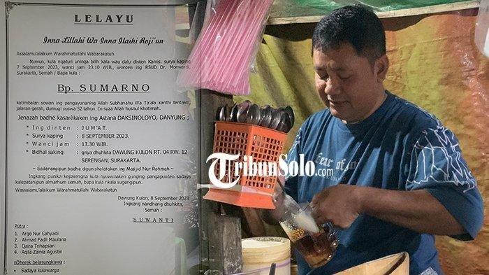Seorang pedagang angkringan di Solo, Sumarno (52), menjadi korban tabrak lari. Polisi kini buru pengendara yang menaiki mobil Pajero putih.