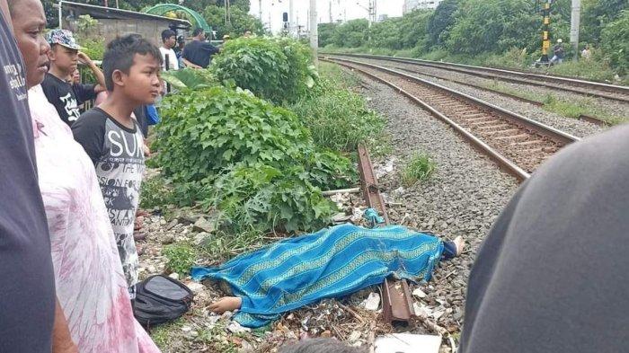 Seorang remaja tewas di perlintasan kereta antara Stasiun Jatinegara dan stasiun Pondok Jati pada Sabtu (3/2/2024) siang.