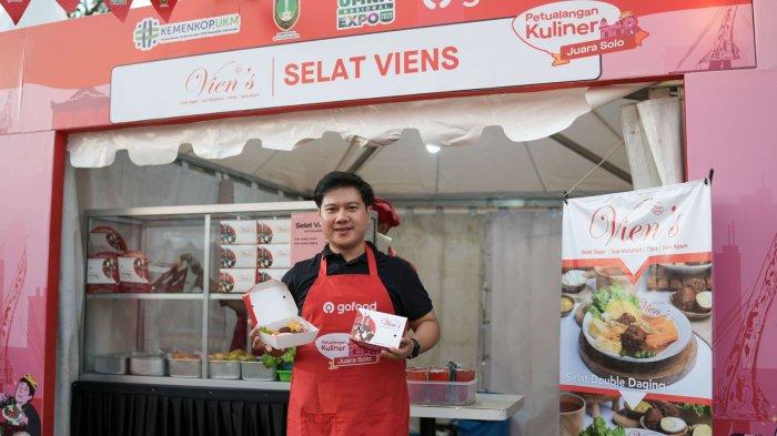 Serra Argo Rianda, Pemilik Usaha Selat Viens turut tampil di GoFood Petualangan Kuliner Juara Lokal Solo, Pura Mangkunegaran, Solo (12/8)