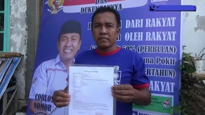 Erfin, sosok caleg Bondowoso jual ginjal untuk biaya kampanye.