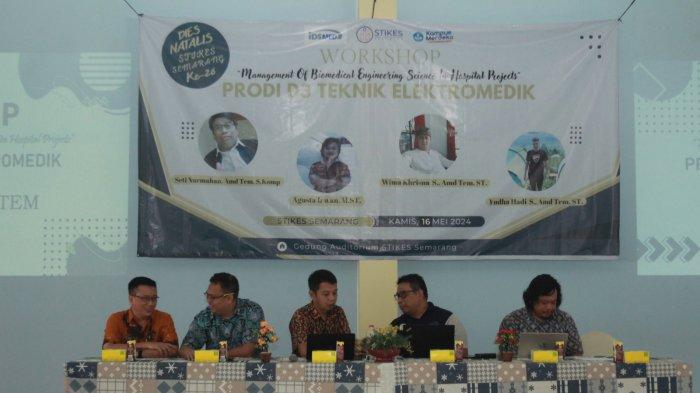Sekolah Tinggi Ilmu Kesehatan (STIKES) Semarang, yang sebelumnya dikenal sebagai Akademi Teknik Elektromedik (ATEM) Semarang, merayakan ulang tahunnya yang ke-26 tahun ini dengan menggelar berbagai acara dalam rangka Dies Natalis. Perayaan ini dimulai sejak tanggal 1 Mei hingga 18 Mei 2024 dengan berbagai kegiatan menarik yang melibatkan seluruh civitas akademika dan masyarakat luas.