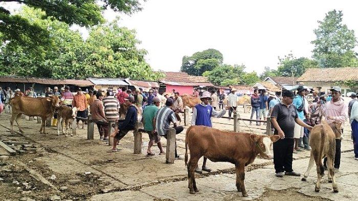 Suasana Pasar Pon Kabupaten Blora, Senin (6/1/2025).