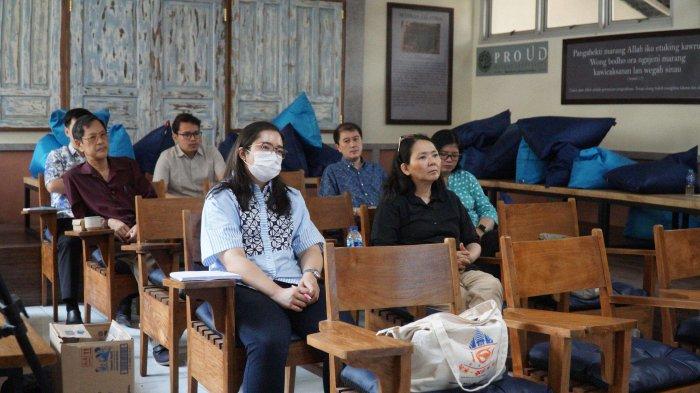 Suasana Pelatihan Pembelajaran Prodi Kedokteran FKIK UKSW Gelar, Kamis (09-11-2023) di ruang ABX 101