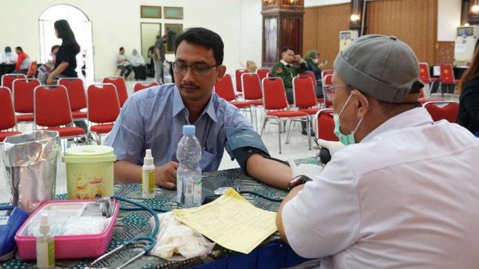 Suasana kegiatan Layanan Kesehatan dan Konseling “Dengan Hati, USM Peduli” di USM