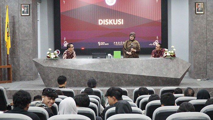 Suasana kegiatan Studium Generale Prodi Kedokteran FKIK UKSW, Jumat (10-11-2023).