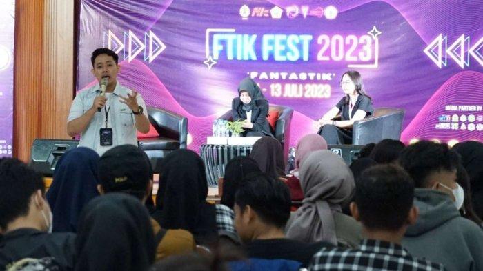 Suasana saat acara FTIK Fest 2023 di USM
