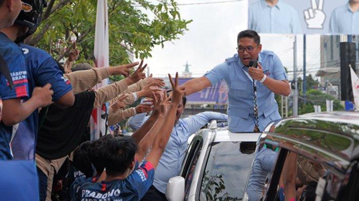 Sudaryono, Ketua DPD Gerindra Jawa Tengah saat kampanye Prabowo-Gibran.