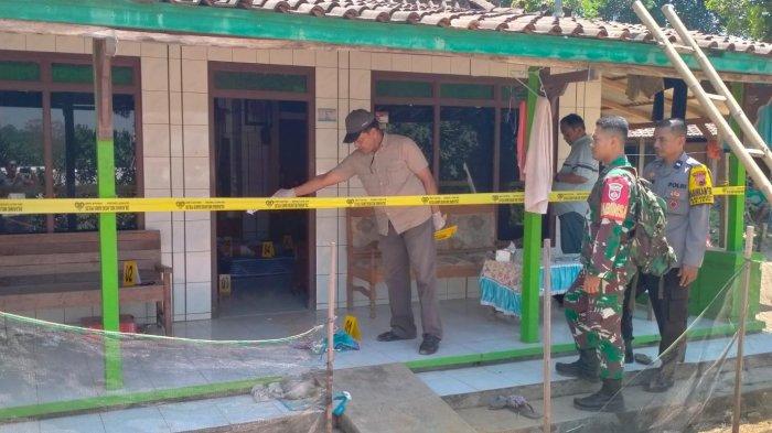 Kondisi Tempat Kejadian Perkara (TKP) penganiayaan di Desa Jepalo, Kecamatan Gunungwungkal, Kabupaten Pati, Selasa (3/9/2024).