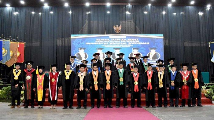 Tambah Profesor lagi, UNSOED Kukuhkan 5 Profesor Baru