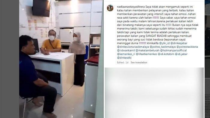 Tampang Pasutri Pemilik Klinik Alifa (Instagram @nadiaanastasyasilvera)