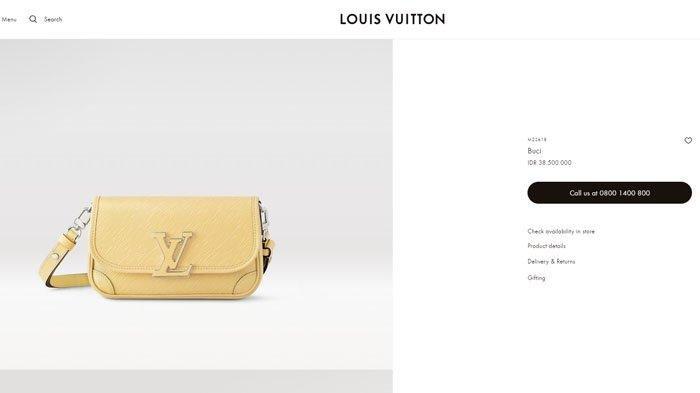 Tas Louis Vuitton selempang Buci milik Indriana Dewi korban pembunuhan di Bogor seharga Rp 38,5 juta