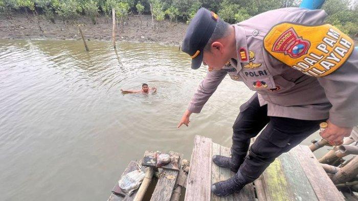Tempat ditemukanya potongan payudara manusia di Surabaya, Kamis (7/12/2023).