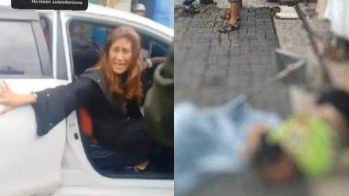 Terkuak tampang DN wanita yang menusuk pemilik toko baju bernama Resy Ariskat (43) di Jalan Borobudur Raya, Kelapa Dua, Kota Tangerang, pada Senin (1/4/2024). 