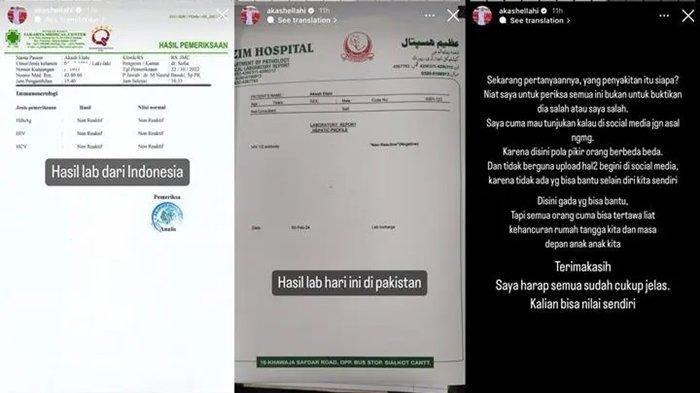 TikToker asal Pakistan Akash Elahi akhirnya merilis bukti yang menerangkan bahwa ia tak menularkan HIV ke selebgram Venny Alberti usai sang istri ngaku terkena penyakit seksual.