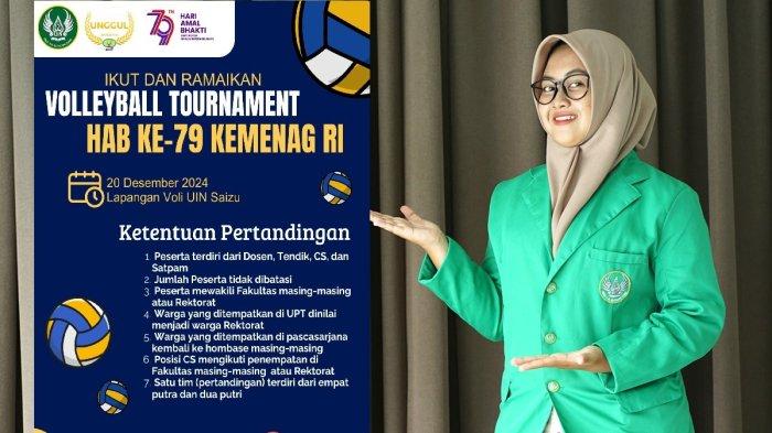 Rektor UIN Saizu Berikan Hadiah Pemenang Lomba HAB ke-80 Kemenag