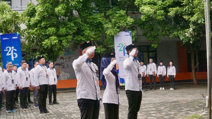 Upacara peringatan Hari Lahir Pancasila yang diikuti oleh seluruh insan PNM dilingkungan cabang Semarang sekaligus perayaan HUT PNM ke-26 dengan mengusung tema “Beta Selalu Ada”. 