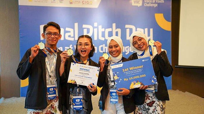 Usung Bahasa Ngapak Banyumasan, Tim Unsoed Ngombe Raih Juara 1 dalam Kompetisi Voice of Youth Challenge 2023