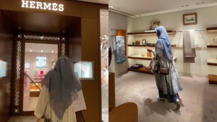 Wanita masuk ke toko Hermes dan menceritakan pengalamannya