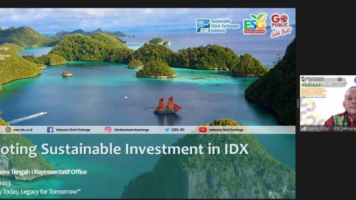 Webinar “ESG dan Sistem Pengendalian Manajemen :Peluang Pendidikan, Penelitian, dan Pengabdian Masyarakat yang Terintegrasi”, Sabtu (2/9).