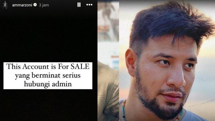Ammar Zoni kembali menjadi sorotan publik usai memutuskan menjual akun Instagramnya secara mendadak.