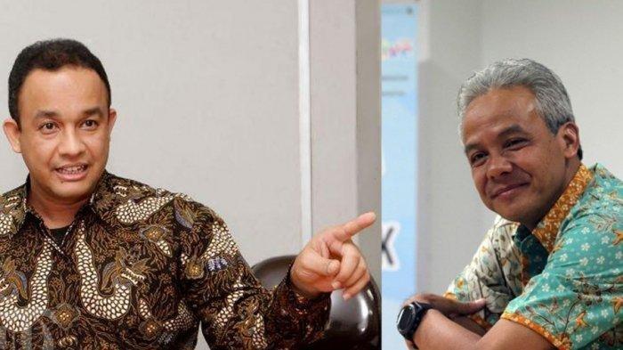 Anies Baswedan dan Ganjar Pranowo